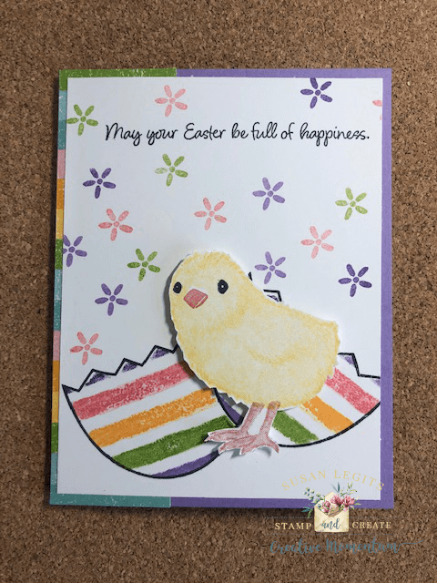 Full of Happiness colored egg